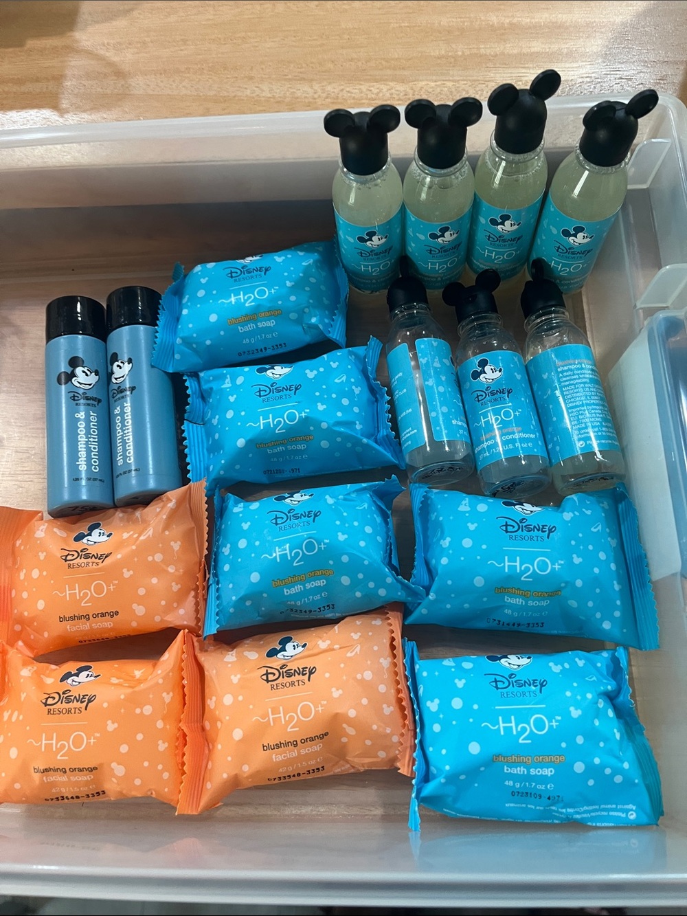 Disney H2O+ Vintage Blushing Orange Resort Soaps